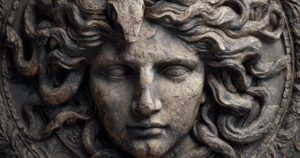 Este es el motivo ritual por el que los etruscos decoraban sus urnas funerarias con relieves de la cabeza de Medusa