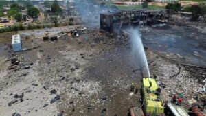Explosión de fábrica de fuegos artificiales dejó 23 heridos y 482 casas afectadas en Zulia