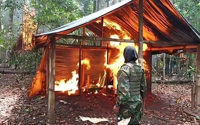 FANB desmanteló ciudadela del ELN