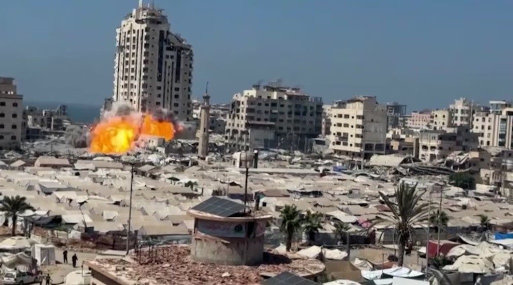 Fuertes bombardeos sobre Ciudad de Gaza tras visita de Rubio a Jerusalén - AlbertoNews