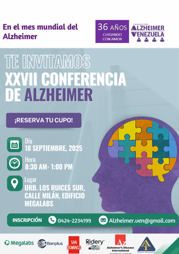 Fundación Alzheimer de Venezuela conmemora el mes mundial del Alzheimer con actividades especiales
