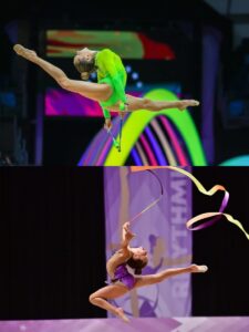 Gimnasia rítmica criolla resaltó en Suramericano de Bolivia