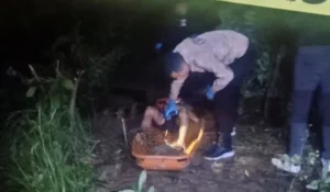 Hallazgo macabro de cadáver flotando en lago  de finca Guacara