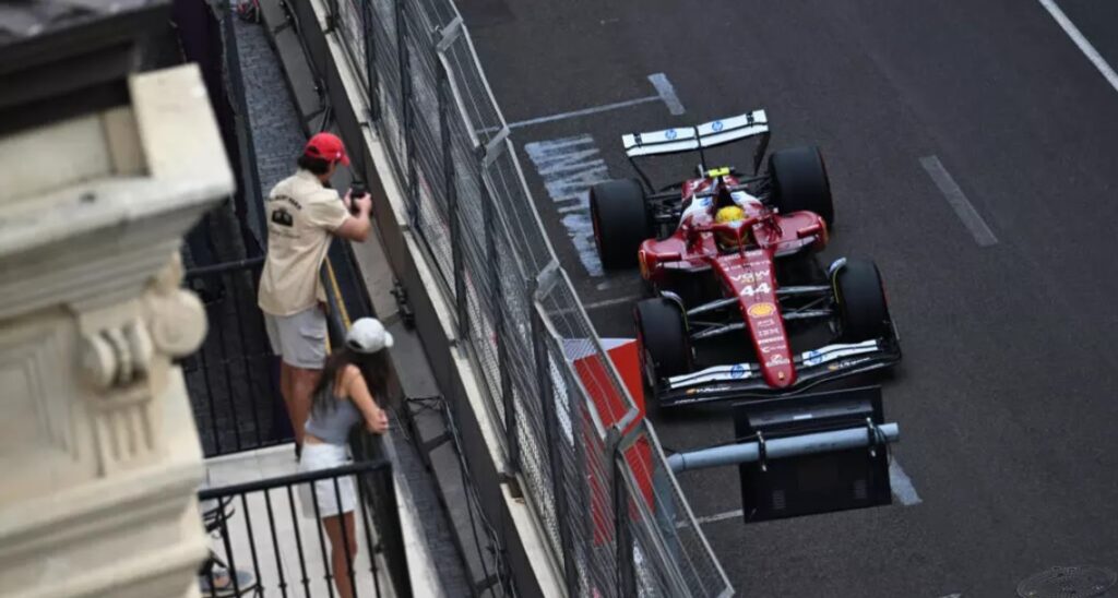 Hamilton recupera el brillo en los ensayos de Azerbaiyán, McLaren en problemas - AlbertoNews
