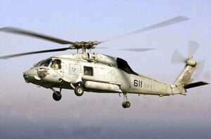 Helicoptero de EE.UU. sobrevuela Isla La Orchila