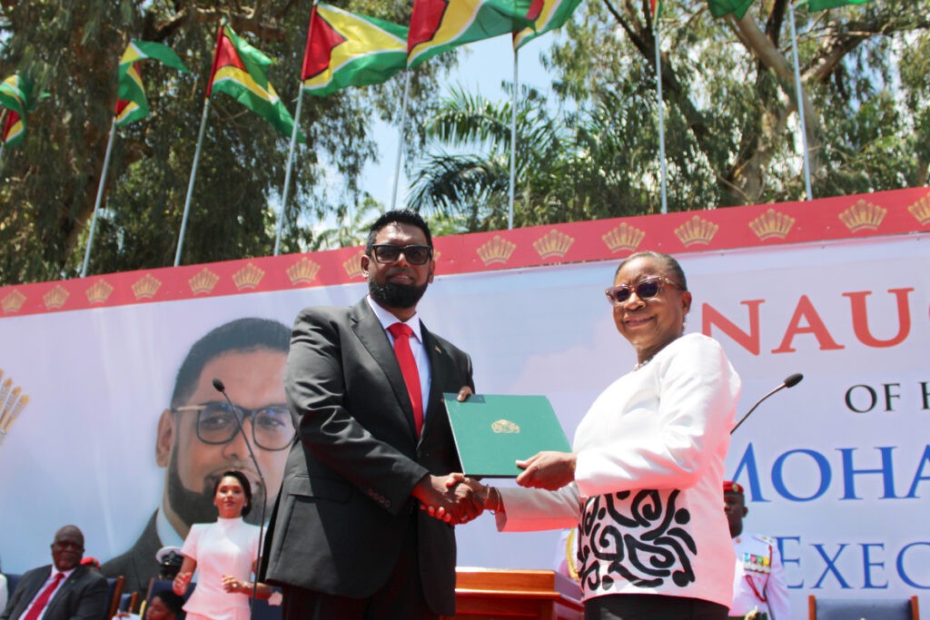 Irfaan Ali juró para segundo mandato presidencial en Guyana