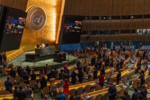 La Asamblea General de la ONU aprueba por amplia mayoría un texto en favor de crear un Estado palestino | europapress.es