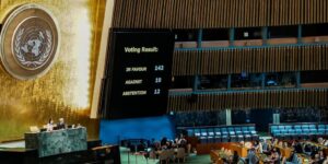 La Asamblea de la ONU apoya de forma abrumadora la creación del Estado palestino