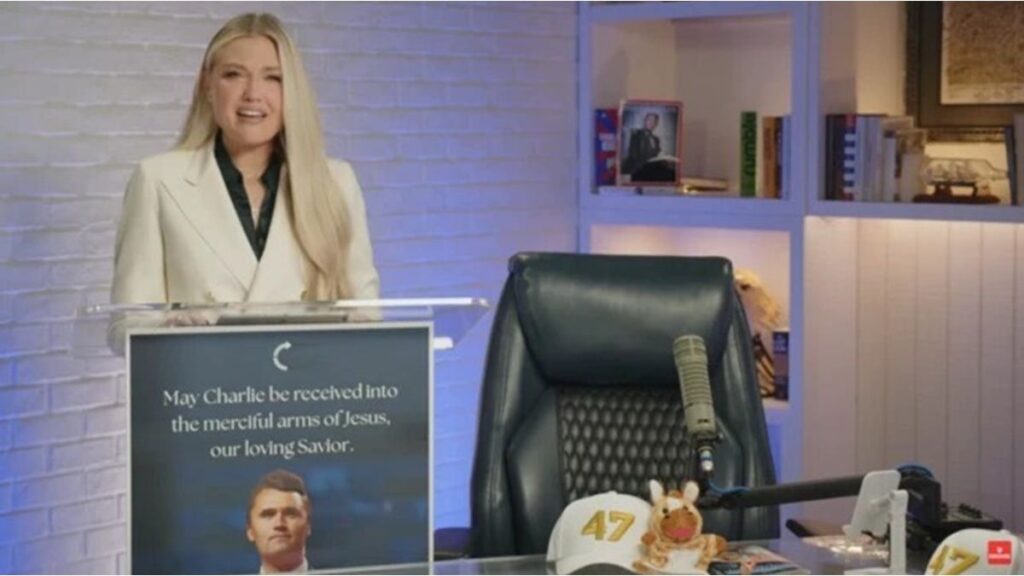 La esposa de Charlie Kirk rompió el silencio tras el asesinato de su marido: Su voz permanecerá