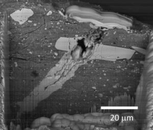 La herencia acuática del asteroide Bennu