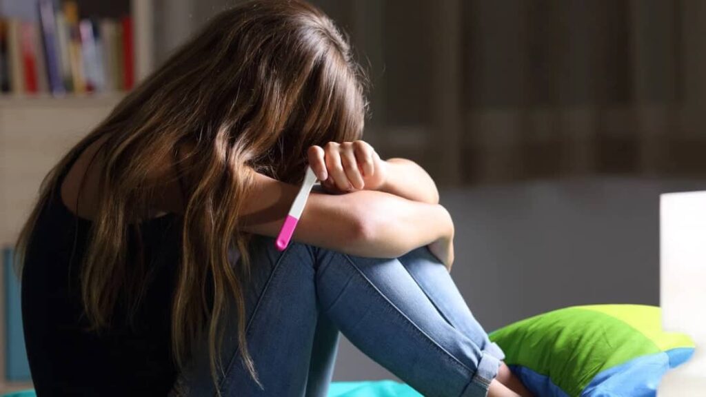 La negación en el embarazo adolescente