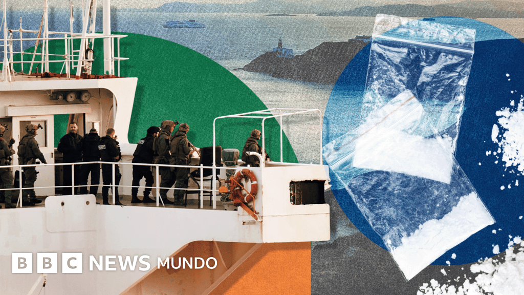 La "superautopista" marina que los carteles sudamericanos usan para enviar droga a Reino Unido y Europa a través de Irlanda