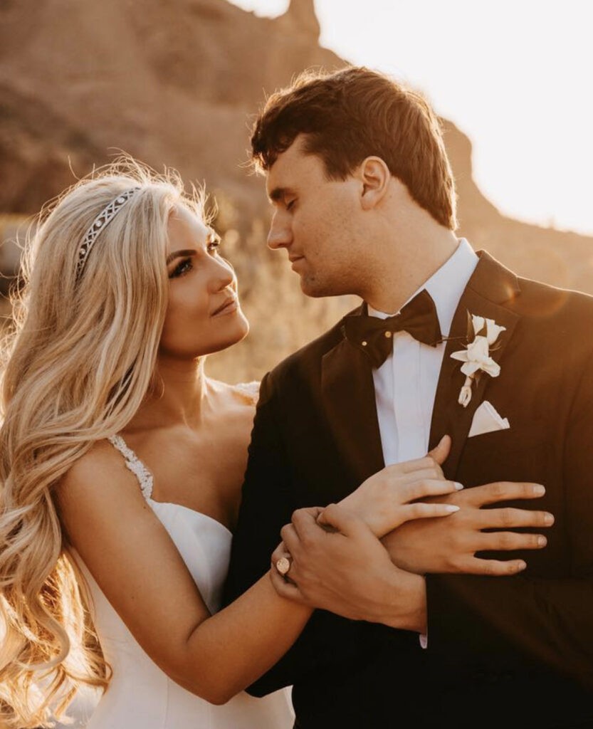 La viuda del comentarista Charlie Kirk advierte del "fuego" que han prendido los "malvados" con su asesinato
