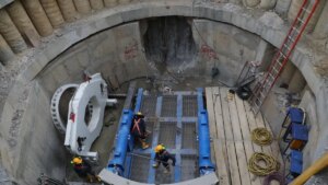 Llegó a Barranquilla la tuneladora para canalizar el arroyo de la calle 85: así será el