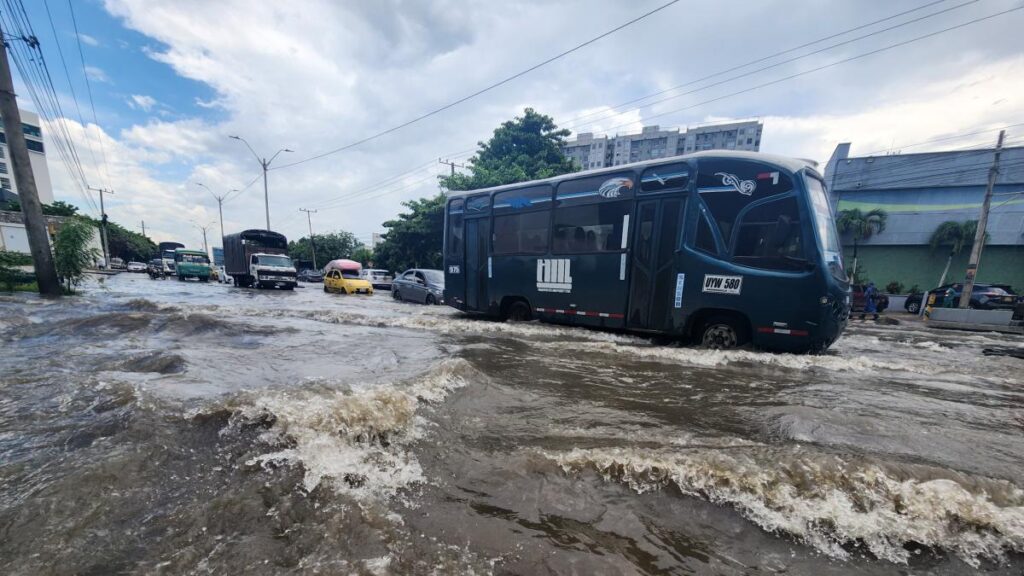 Lluvias y tormentas eléctricas afectan a Atlántico, Magdalena, La Guajira, Córdoba y Su