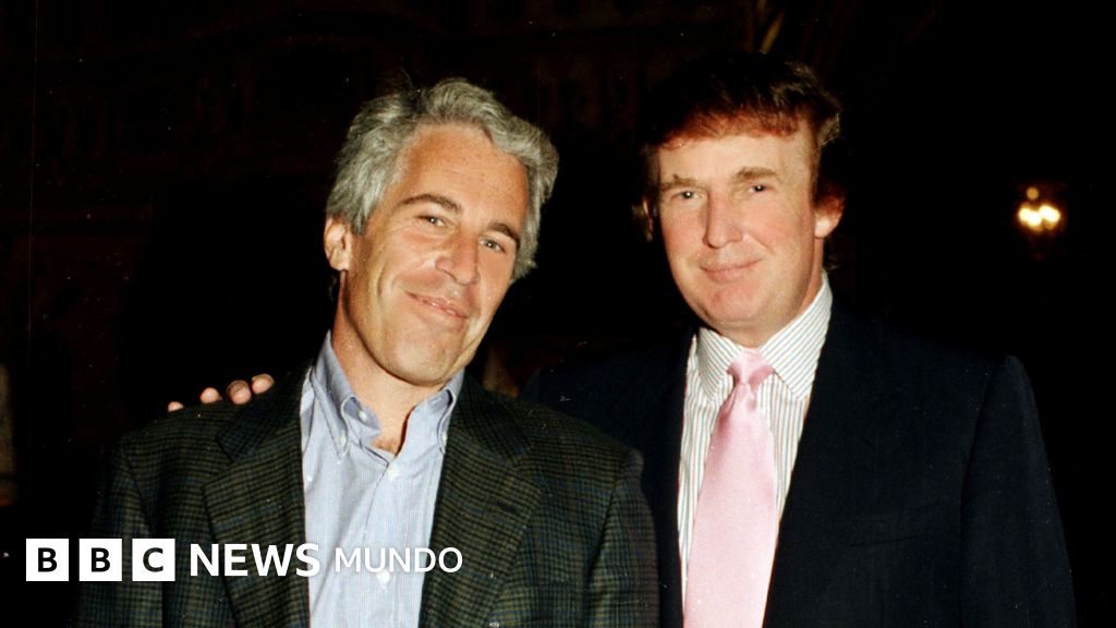 Los demócratas publican una nota de cumpleaños que supuestamente le envió Donald Trump a Jeffrey Epstein
