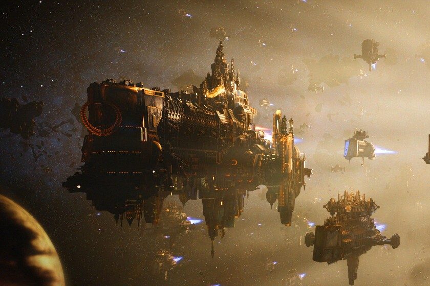 Los jugadores de Warhammer 40K están construyendo sus naves en No Man's Sky y el resultado son bestialidades absurdas