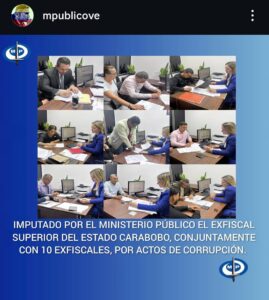 MP imputó a 11 ex-fiscales por actos de corrupción en Carabobo