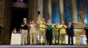 María Guardiola defiende a Almaraz como el presente y el futuro de la región en el Día de Extremadura