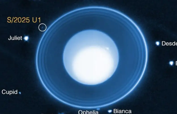 NASA informó el descubrimiento de la luna N° 29 de Urano