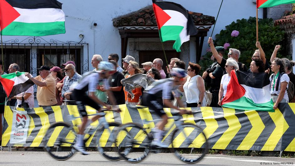 Nuevas protestas propalestinas en la Vuelta Ciclista – DW – 06/09/2025