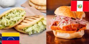 Pan con chicharrón de Perú conquista el Mundial de los Desayunos quedando en segundo lugar la arepa venezolana
