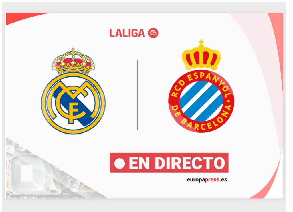 Real Madrid - Espanyol, en directo hoy: sigue el partido de LaLiga EA Sports minuto a minuto