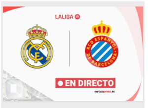 Real Madrid – Espanyol, en directo hoy: sigue el partido de LaLiga EA Sports minuto a minuto | europapress.es