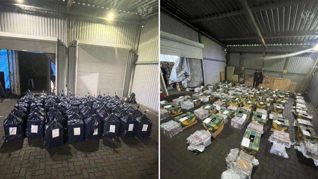 Rusia incauta 1.5 toneladas de cocaína en un barco de bananas de Ecuador