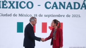 Sheinbaum y Carney buscan un T-MEC más «justo» y «eficaz» – DW – 19/09/2025