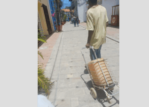 Sin agua casco colonial y zonas adyacentes