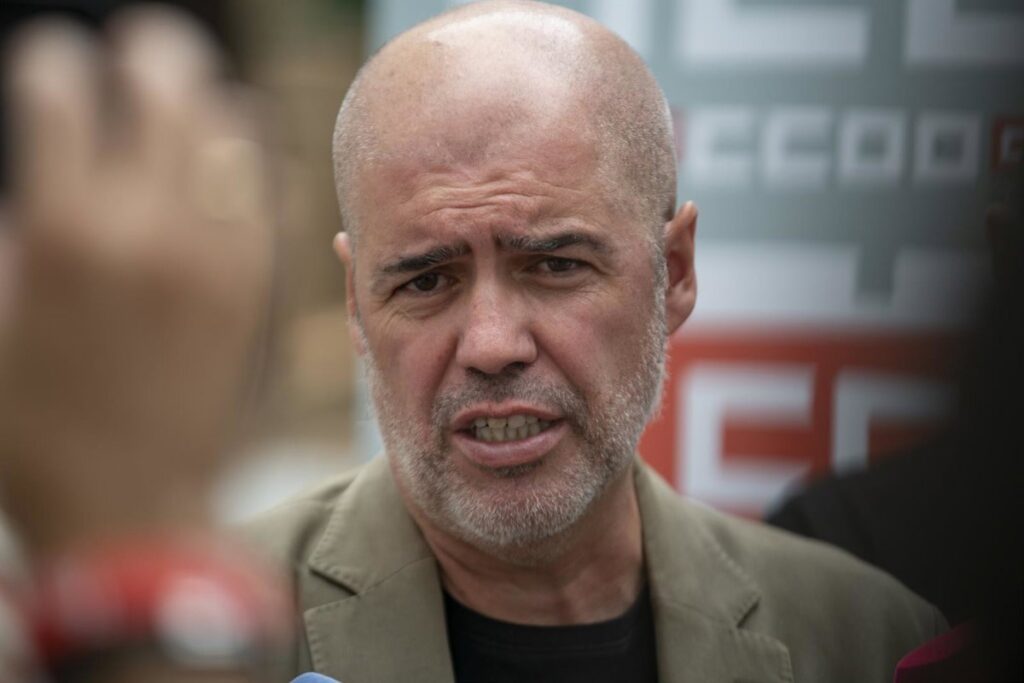 Sordo (CCOO) critica que Junts, el partido del 'derecho a decidir', no deje ni que se tramiten las 37,5 horas