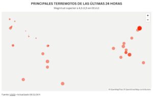 TERREMOTOS HOY | Terremotos hoy, 19 de septiembre: consulta dónde ha habido sismos y su escala en España y resto del mundo, en tiempo real | elperiodico.com