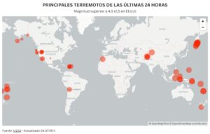 TERREMOTOS HOY | Terremotos hoy, 3 de septiembre: consulta dónde ha habido sismos y su escala en España y resto del mundo, en tiempo real | elperiodico.com
