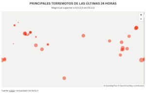 TERREMOTOS HOY | Terremotos hoy, 9 de septiembre: consulta dónde ha habido sismos y su escala en España y resto del mundo, en tiempo real | elperiodico.com