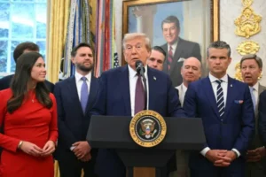 Trump afirma que 11 «narcotraficantes» murieron en ataque contra barco procedente de Venezuela
