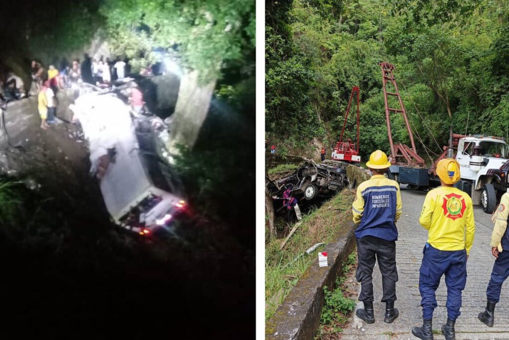 Una mujer murió y más de 20 personas resultaron heridas por vuelco de autobús en Choroní