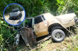Varios heridos en la parroquia Chorrerón de Guanta tras accidente entre Malibú y Dodge RAM