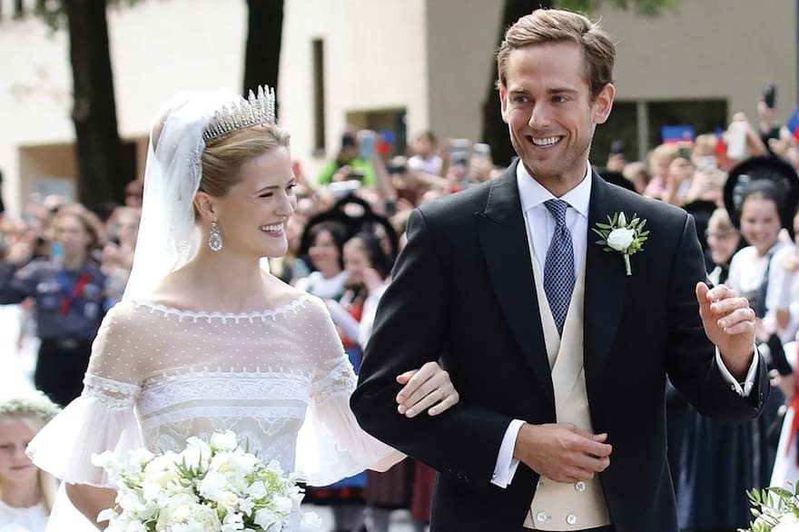 así fue la boda de la princesa María Carolina en Liechtenstein