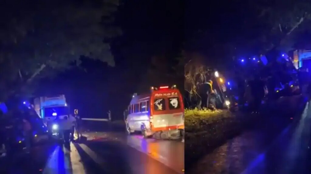 camión sin frenos arrolló a quienes auxiliaban a un motociclista