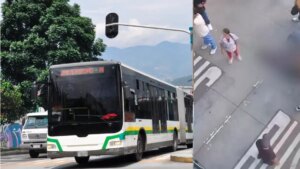 conductor de Metroplús arrolló dos veces a un habitante de calle