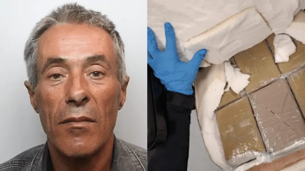 fue detenido por llevar cocaína en un scooter eléctrico