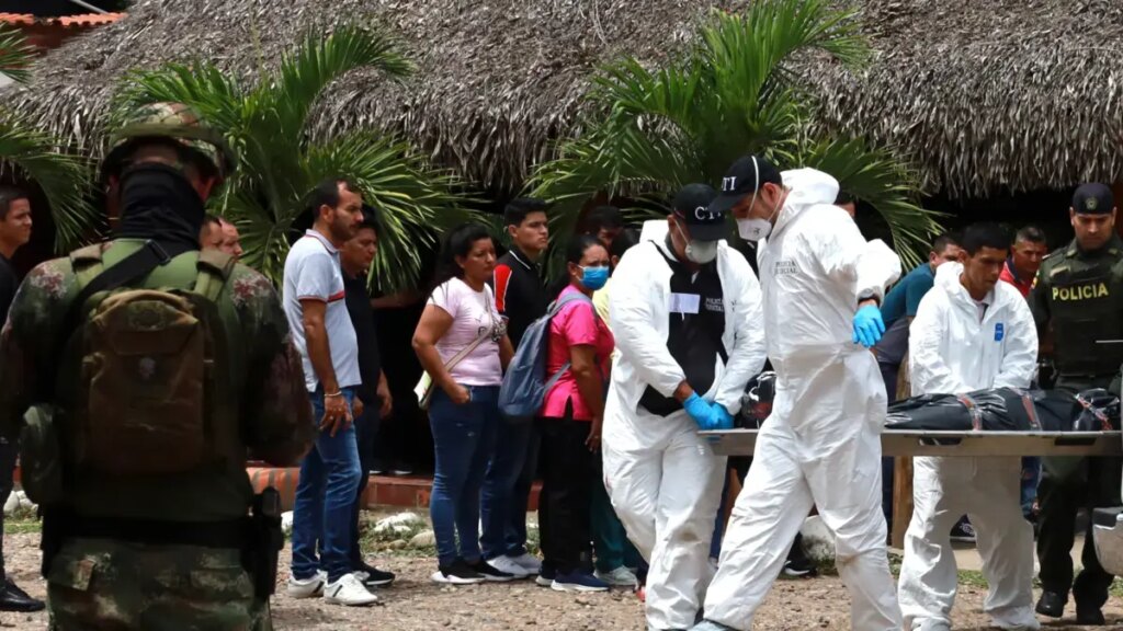 las víctimas estaban en una fiesta
