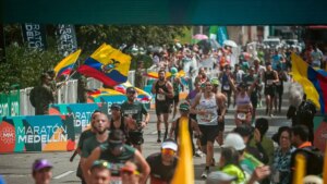 protagonismo colombiano en la prueba reina de competición que posiciona a la capital antioqueña como referente del atletismo