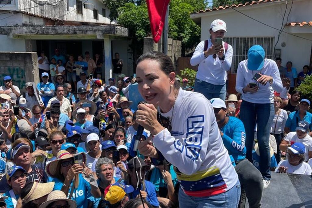 ¡María Corina, dura de matar!