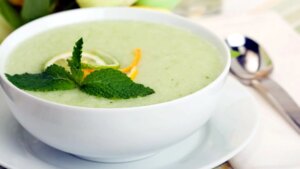 ¿Una sopa en verano? Con melón, fría y refrescante