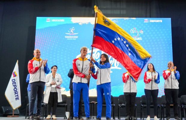 Abanderan a delegaciones venezolanas para tres citas deportivas internacionales