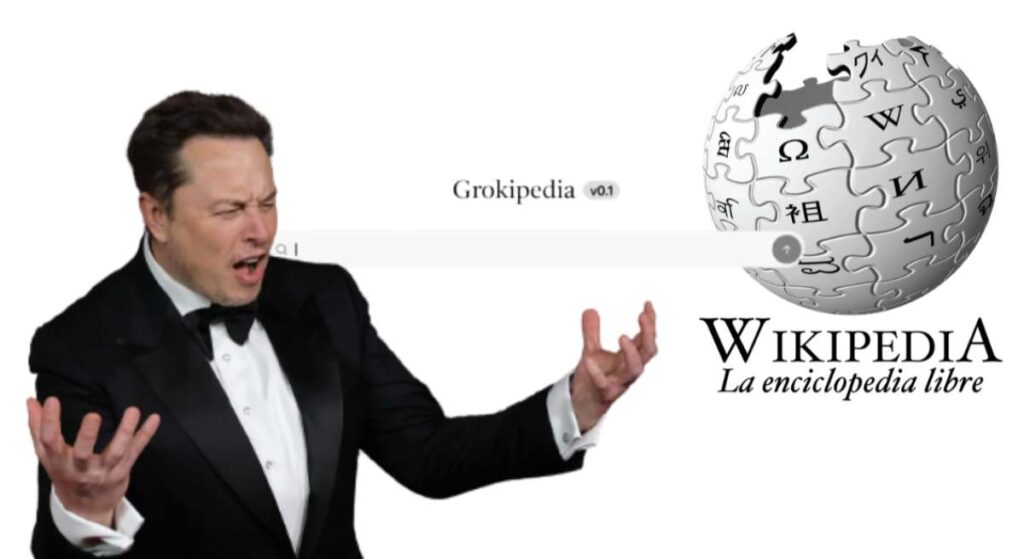 Así es Grokipedia, la copia de Wikipedia de Elon Musk hecha (por supuesto) con IA