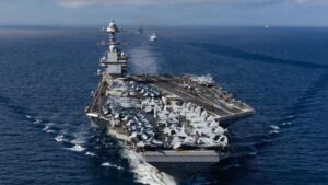 Así es USS Gerald R. Ford, el portaaviones “más letal” de EEUU, que Trump ha enviado al Caribe | elperiodico.com