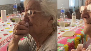 Así fue la emotiva reacción de una mujer de 98 años al escuchar por primera vez a un cantante de rap: ‘Me hace acordar a mi marido’